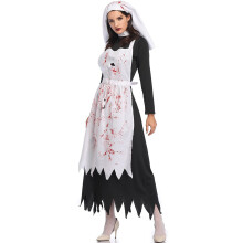 1 Sztuka Straszny Kostium Zakonnica Halloween