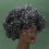 Dark Grey Fluffy Grandma Wig Para 6