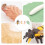 1 Conjunto Animal Simulado Decoração Crianças 6