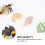 1 Conjunto Animal Simulado Decoração Crianças 8