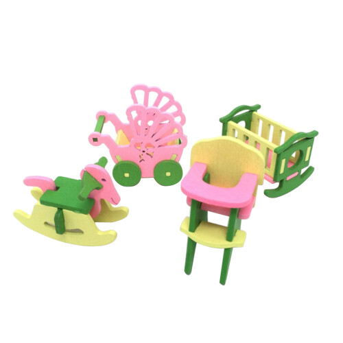 Conjunto De Móveis Miniatura Para Casa De