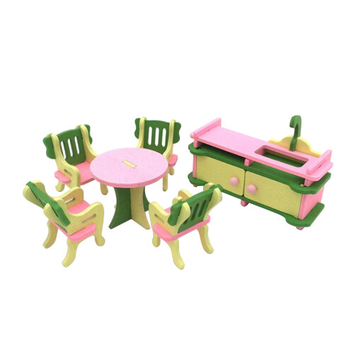 Conjunto De Móveis Miniatura Para Casa De 2