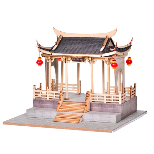 1 Conjunto De De Chinesa Com E Montagem 1