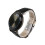 Orologio Smart Nero Rotondo Con Touch Screen E Cinturino PU 4