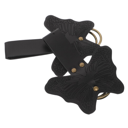 6 Damen Gürtel Mittelalter Wikinger Hike Schmetterlingsmuster 2
