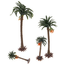4 Unidades Miniatura Árvore De Para De Decoração