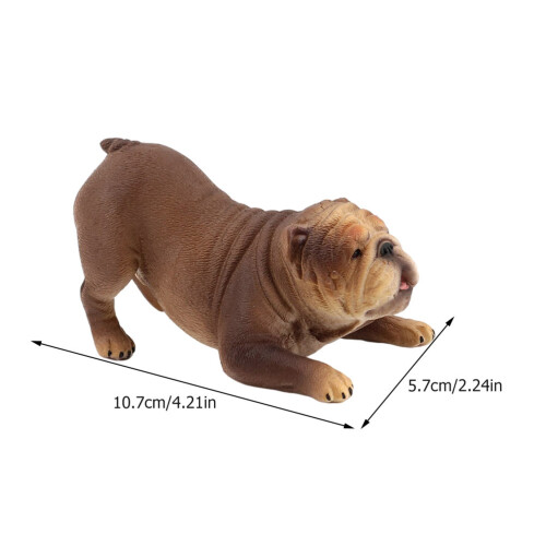 De Bulldog Plástico Animal 1