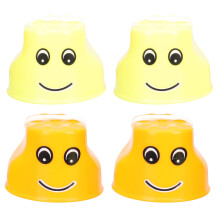 4 Unidades Perneiras Crianças Sorridente Brinquedo