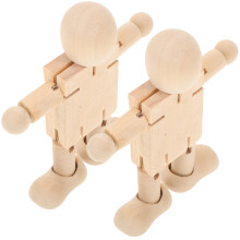 4 Holzfiguren Für Einrichtung