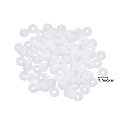 100 Unidades De Articulações De Plástico 20Mm 1