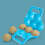 3Pcs Clipe De Bola De Neve Plástico, Brinquedo , 6