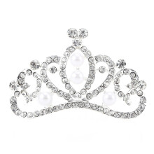 glitzernde krone mit und , tiara für haarreif