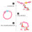 Conjunto De De Unicórnio Para Colar Pulseira 11