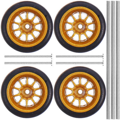 4Sets Rc Auto Accessoires, Rubber Speelgoed Wielen in Kleuren