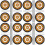 4Sets Rc Auto Accessoires, Rubber Speelgoed Wielen in Kleuren 7