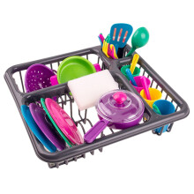 27 Peças De Cozinha Conjunto Mini Panelas Talheres Fogão
