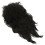 80 Longo Peruca Masculina Punk Cacheada Preta 6