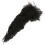 80 Longo Peruca Masculina Punk Cacheada Preta 9