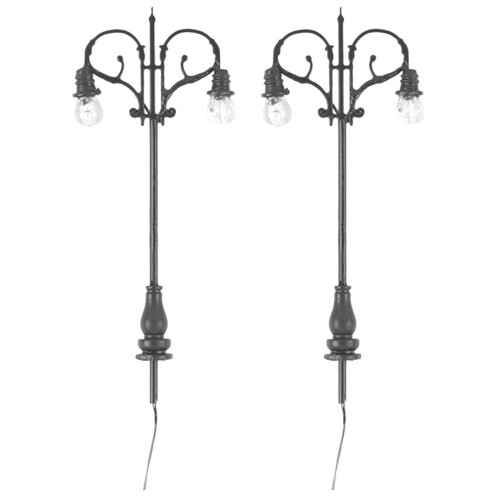 2Pcs De Luminárias De Rua Para Maquete Construção 1