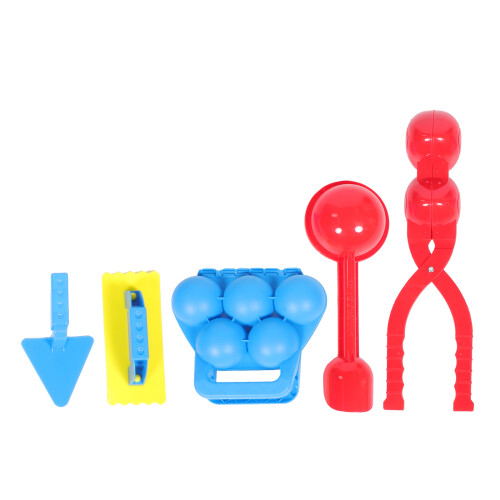 1 Set Schneeballformklammer Für Winter-Schneespiele