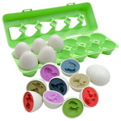 1 Set Eieren Speelgoed Kleur Cognitie Peuter 1