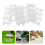 20 Mini Hekje Plastic Zandtafel Accessoire 4