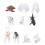 Conjunto De Animais Simulados Brinquedo Educativo 8