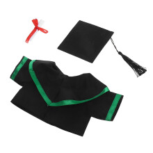 1 Set Abschlussbär Kostüm Mit Hut Und Talar Für Stofftiere 30 Cm