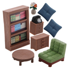 16 Teile Mini Puppenhaus Set Diy Modell Für Kinder Möbel Und Zubehör