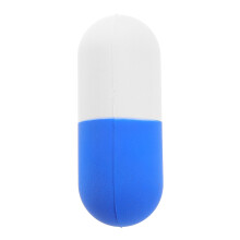 2Stk Pillenförmiger Schaumstoffball 11Cm Blau Für Erwachsene