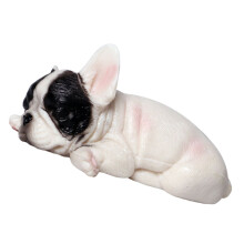 Vivid Figurinhas De Bulldog Imitação Cachorro Decoração Animais