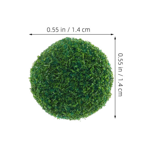 5 Unidades Bola Topiária Artificial Grama Decoração 1