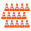 21 Peças Kids Delicate Cones De Trânsito Educativos 8
