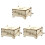 3 Unidades De Madeira Kit Diy Com Ferramentas 2