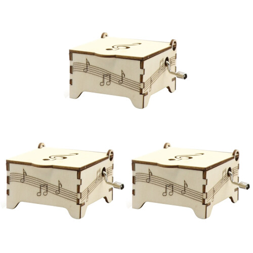 3 Unidades De Madeira Kit Diy Com Ferramentas 1