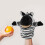 Zebra Handpop Speelgoed Voor Kinderen 3