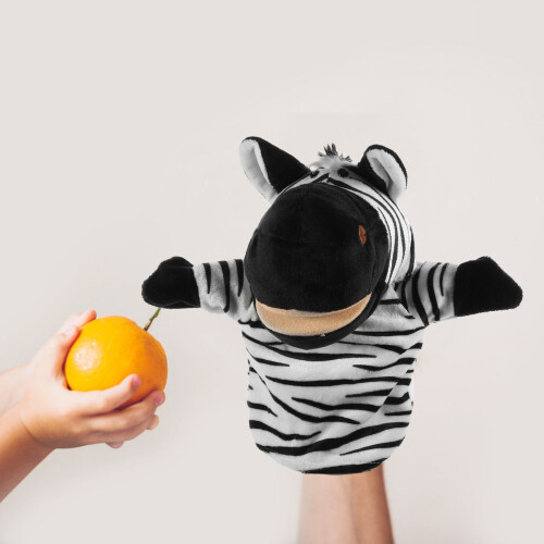 Zebra Handpop Speelgoed Voor Kinderen 2