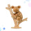 2 Unidades De Madera 3D Manual Niños Koala 11