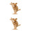 2 Unidades De Madera 3D Manual Niños Koala 5