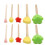 5 Sets/25 Teile -Malpinsel Mit Holzgriff Für Kinder 4