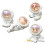 4 Pièces Figurines Astronaute Décoration Micropaysage Statue Bureau 7