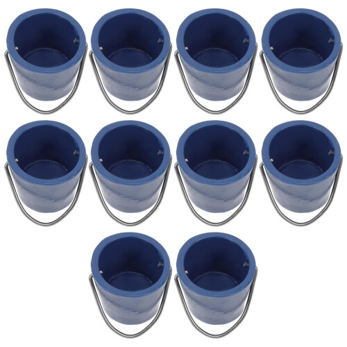 30Stk Mini Eimer Resin Draht Kreativ Für Kinder