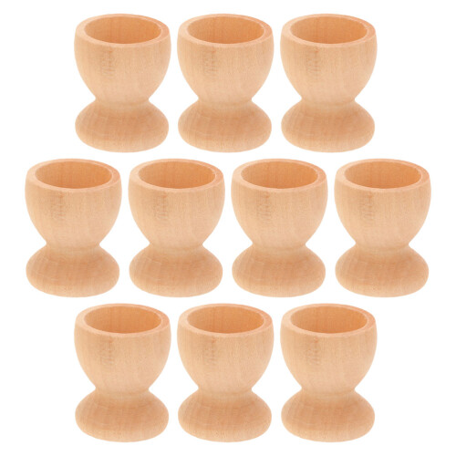 10 Stuks Eierhouder Standaard Diy Onafgewerkt Eierdisplay