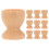 10 Stuks Eierhouder Standaard Diy Onafgewerkt Eierdisplay 9