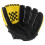 Design 1Stk Baseballhandschuh Langlebigem PU Gelb 5