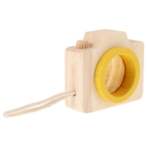 Miniatura De Cámara De Madera Con Para Niños