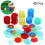 400 Pièces 4 Couleurs 3/4 Jetons De Comptage Pour Jeu De 1