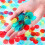400 Pièces 4 Couleurs 3/4 Jetons De Comptage Pour Jeu De 7