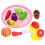 1 Set Kinder Schneide Gemüse Spielzeug Kunststoff Simulation 10