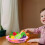 1 Set Kinder Schneide Gemüse Spielzeug Kunststoff Simulation 8